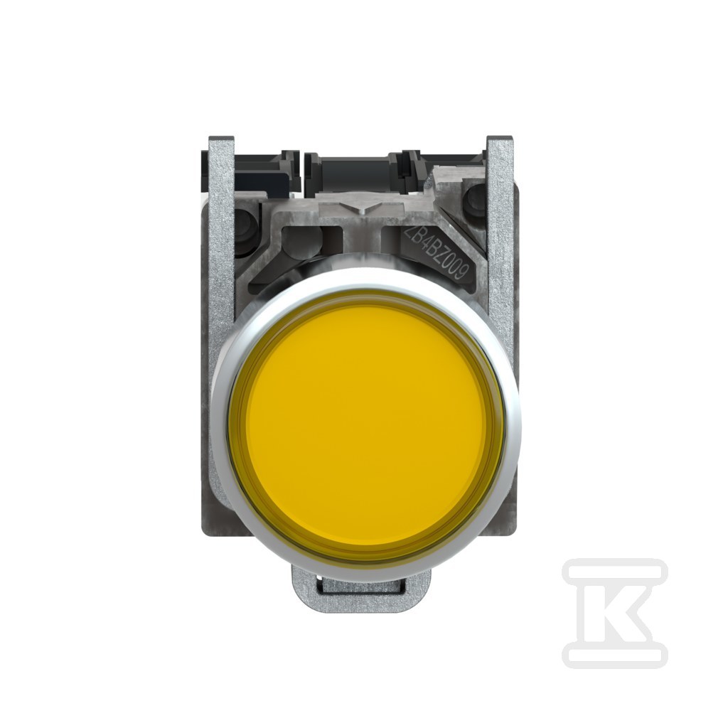 Przycisk płaski pomarańczowy LED - XB4BW35M5